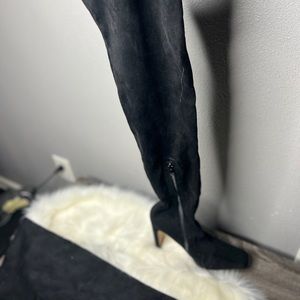 Public Desire Suede Thigh High Boots BRAND NEW!! NEVER WORN!